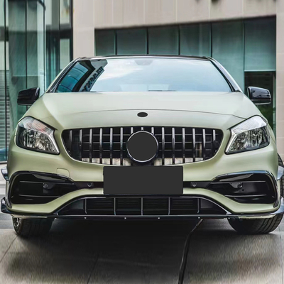 현대 고급 디자인 스타일 벤츠 A 클래스 카시 키트 공급 A45 AMG 그릴 후방 배머