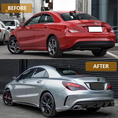 메르세데스 벤츠 CLA W117의 자동차 사이드 스커트 C63 AMG 스타일로 수정 2013-2019 OEM 네