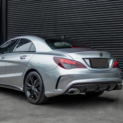 CLA 클래스 W117 2013-2019 꼬리 파이프 이 메르세데스 벤츠 액세서리로 차를 업그레이드