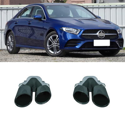 스테인리스 스틸 A35 배기 스타일 자동차 카시 보급품 BENZ W177 2024의 꼬리 파이프