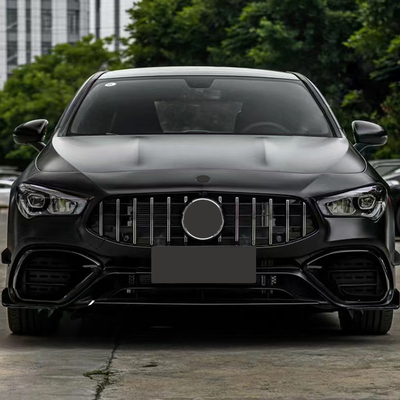 메르세데스-벤츠 W118 CLA GT 스타일 자동차 카시 키트 2020-2024 수정 된 전면 배머 그릴