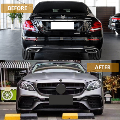 메르세데스 벤츠 E-클래스 W213 2016-2020 AMG 업그레이드 보디킷을 위한 모든 럭셔리 자동차 그릴
