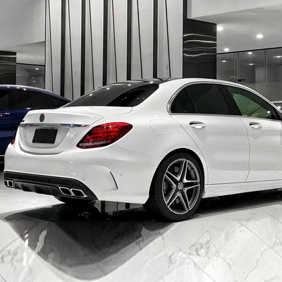 자동차 액세서리 자동차 사이드 스커트 벤츠 C C63 AMG 스타일로 수정 2015-2018 바디 키트