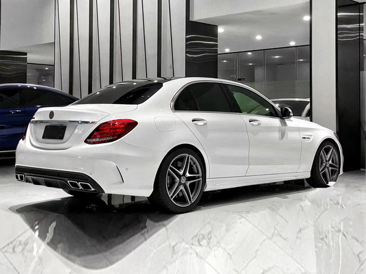 자동차 액세서리 자동차 사이드 스커트 벤츠 C C63 AMG 스타일로 수정 2015-2018 바디 키트