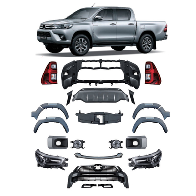비즈니스 / 럭셔리 디자인 스타일의 2021 HILUX ROCCO 타입 바디 키트와 자동차
