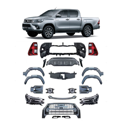 100% 테스트 2021 HILUX ROCCO GR형 디젤 픽업 4x4 토요타의 최신 모델로 업그레이드