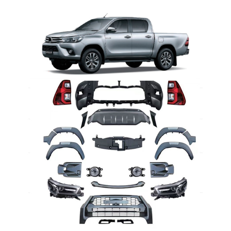 100% 테스트 2021 HILUX ROCCO GR형 디젤 픽업 4x4 토요타의 최신 모델로 업그레이드