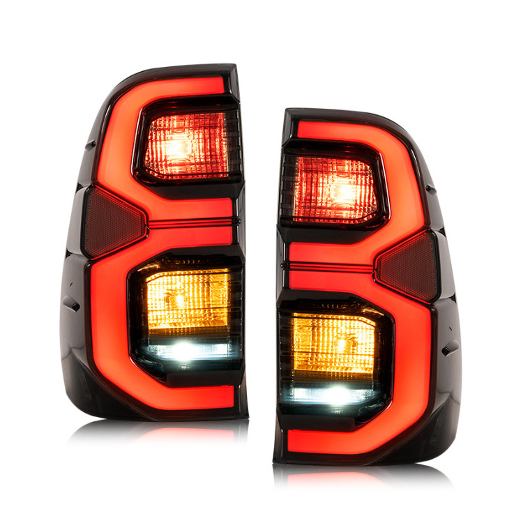 토요타 힐룩스 로코 DRL 후면등 Hiace 2020 테스트