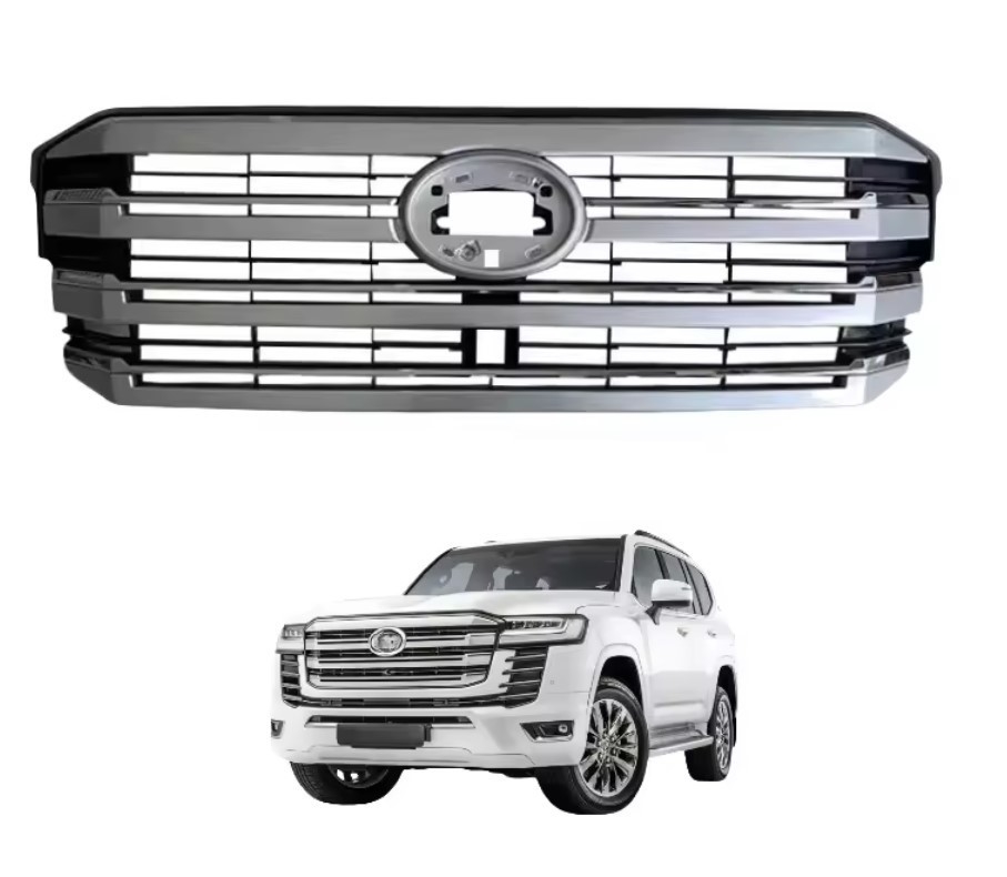 자동차 전면 그릴 4x4 토요타 LC300 2021 OEM 모델 장식 보호용 ABS 플라스틱